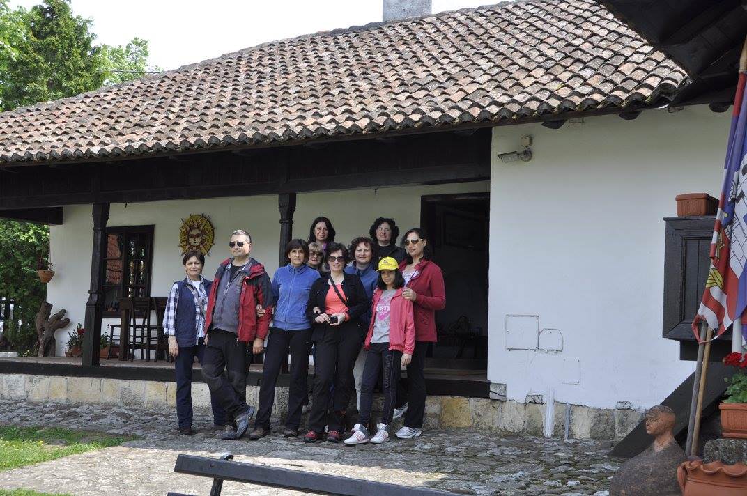 Планинарска излетничка група у посети Гроцкој 
